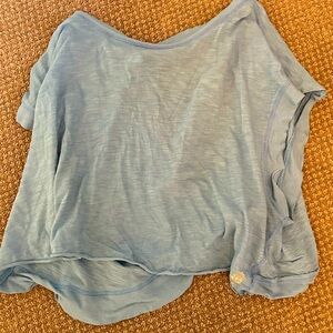Free People open back shirt